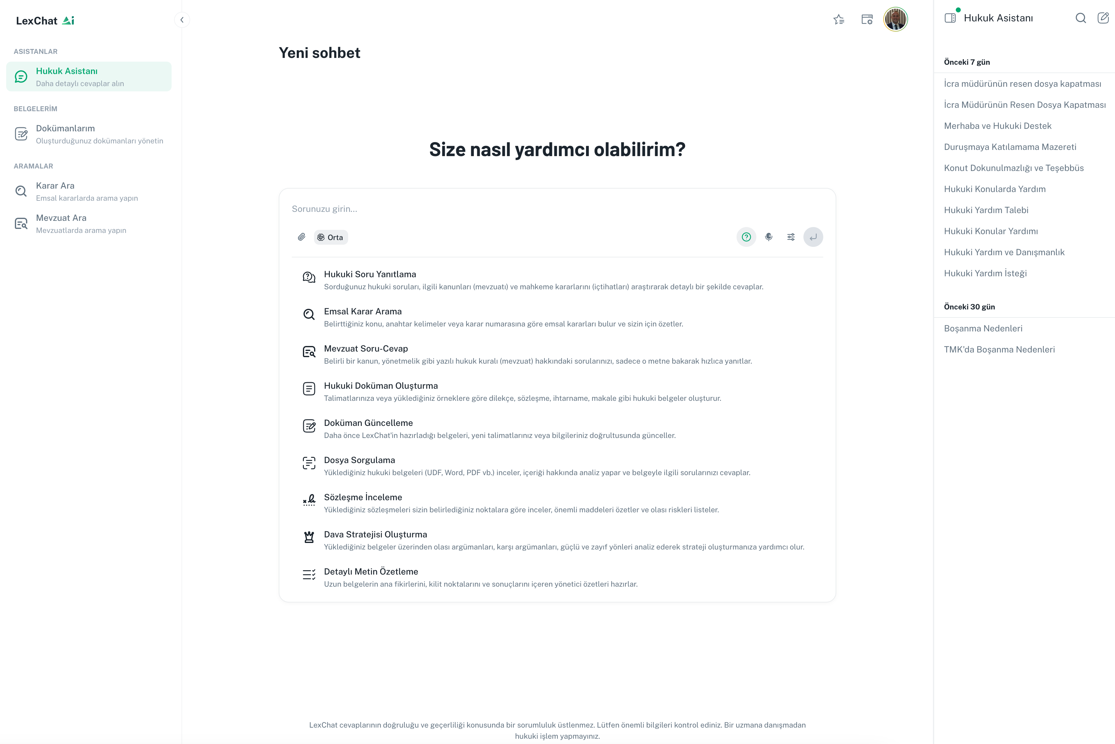 Akıllı Hukuk Asistanı