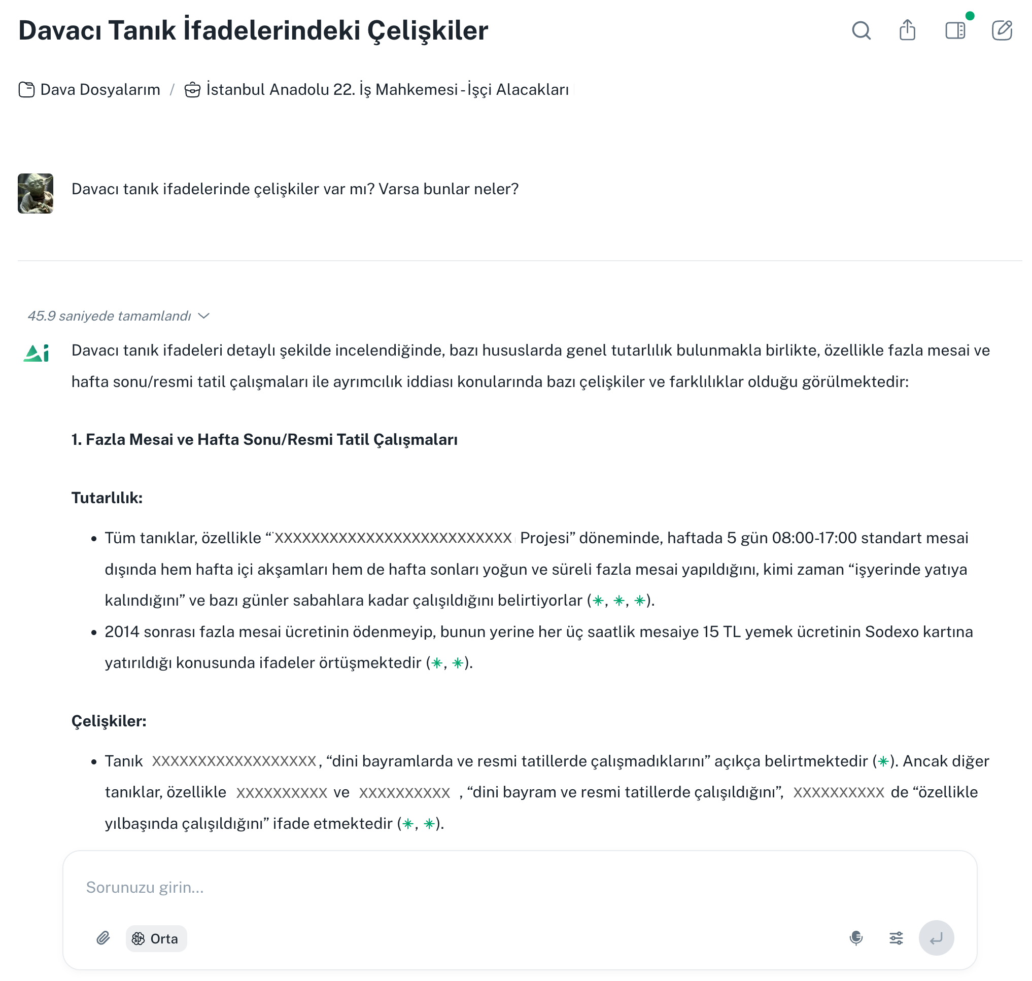 Dosya odaklı soru-cevap